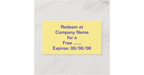 Business Card One Time Promo Offer 的图像结果