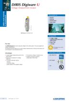 Power Quality Monitoring Equipment & Metering - - DIRIS Digiware RJ45 ...