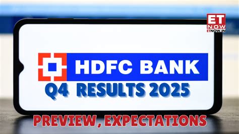 HDFC Bank Q4 results 2025 announcement date and time, expectations ...