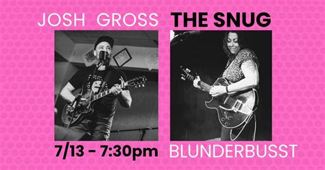 Josh Gross + Blunderbusst @ The Snug in PDX, The Snug PDX, Portland, 13 ...