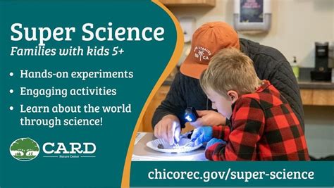 CARD Super Science, Chico creek Nature Center, 12 April 2024 | AllEvents.in