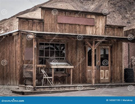 Old Building in Wild West Town in USA Stock Image - Image of calico ...