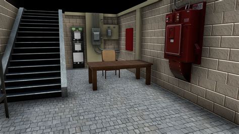 Ghostbusters Firehouse Basement - 3D model by paulelderdesign [ee762d5 ...