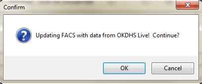 How to Update FACS with OKDHS Live! Information | Quest