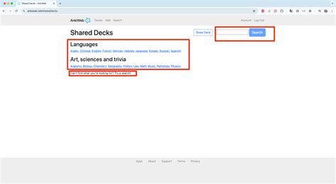Search all shared decks - Improve AnkiWeb searching - Suggestions ...