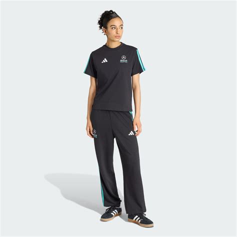 adidas MERCEDES - AMG PETRONAS FORMULA 1 TEAM DNA TEE - Black | adidas ...