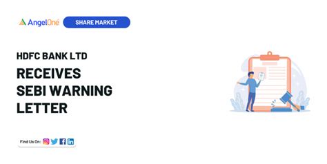 HDFC Bank Receives SEBI Warning Letter: What You Need to Know