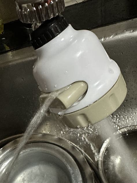 GLUN® 360 Rotation Kitchen Sink Faucet Extender Spouts Shower Tap Water ...