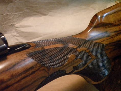 Image result for Checkering Using Checkering Hammers