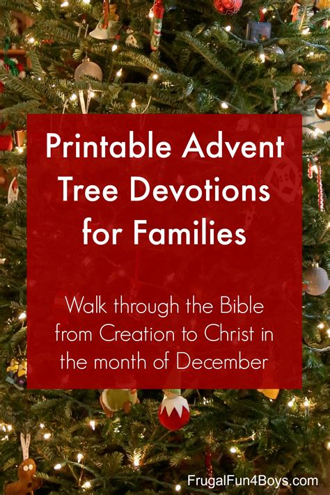 Advent Devotions Printable
