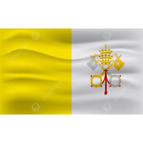 Vatican City Holy See Flag PNG, Vector, PSD, and Clipart With ...
