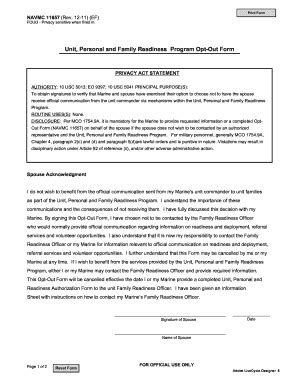 NAVMC 11657 2011-2026 - Fill and Sign Printable Template Online