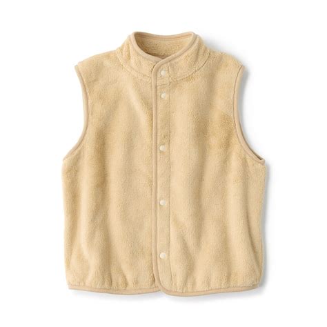 Children's Polyester Warm Fiber Blanket Vest | 無印良品 MUJI