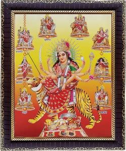 koshtak Durga Maa/Ambe/Sherawali/Nav Durga Navratri Pooja Religious ...