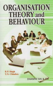 Organisation Theory And Behaviour: Buy Organisation Theory And ...