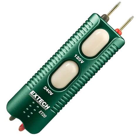 Extech ET20 Compact AC/DC Voltage Tester, 100-250V from Cole-Parmer India
