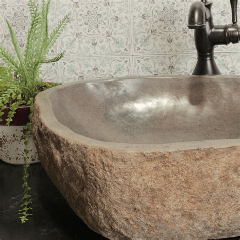 River Rock Vessel Sink - Large — Solange & Frances