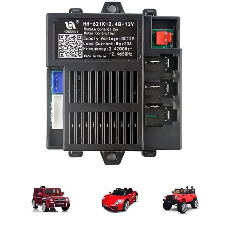 MM TOYS HH-621K 2.4G 12V Bluetooth Reciever Motor Controller for Kids ...