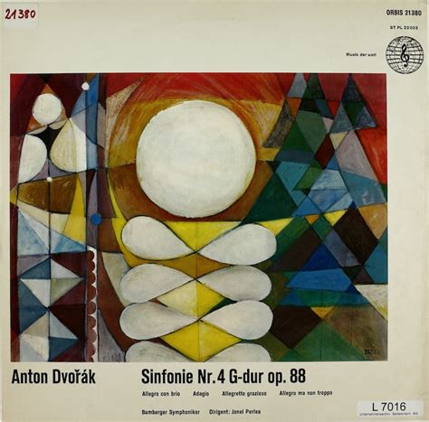 Jonel Perlea. Bamberger Symphoniker. Dvorák. Sinfonie Nr. 4 G-dur op ...