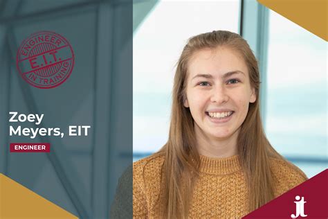Congratulations to Zoey Meyers on Obtaining her EIT Certification! - JT Engineering