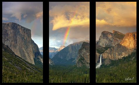 Stairway To Heaven Triptych | Yosemite National Park, CA | Fine Art Prints By Aaron Reed