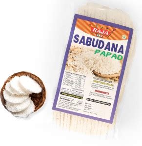 raja Sabudana Papad Plain 500 g Price in India - Buy raja Sabudana ...