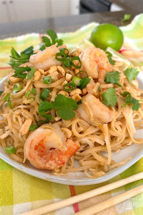 Easy Shrimp Pad Thai - Granny's in the Kitchen