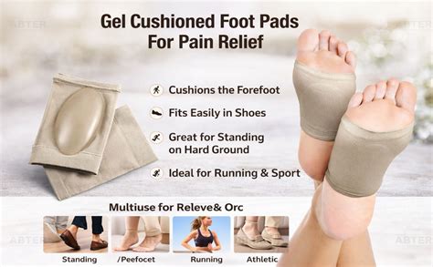 Buy Arch Support for Flat Feet & Plantar Fasciitis Relief | Gel Foot ...