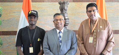 HC G Balasubramanian met Mr. Sameer Yeshwanth, BDC and Country Rep of ...