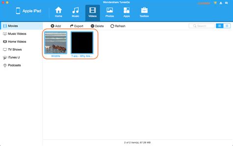 Comment transférer des fichiers d'iPad Pro/Air 2 et iPad mini 3/ mini 4 ...