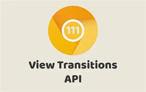 View Transitions API Angular 的图像结果
