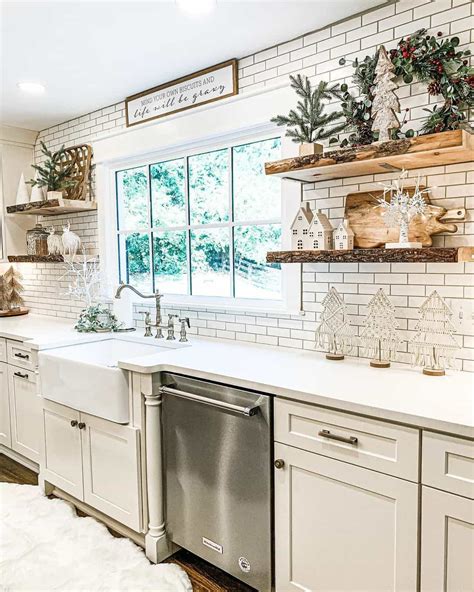 Wood Floating Shelves Kitchen at Cindy Larson blog