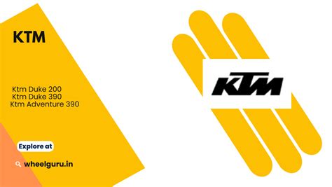 Ktm Bikes Price, Models, Specification, by wheelguru