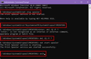 Image result for Command List Print Queue