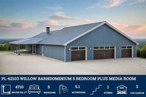 50x100 Barndominium House Plans – Barndominium Plans