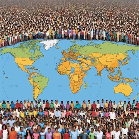 Global Population Distribution in 2024 | Stable Diffusion Online