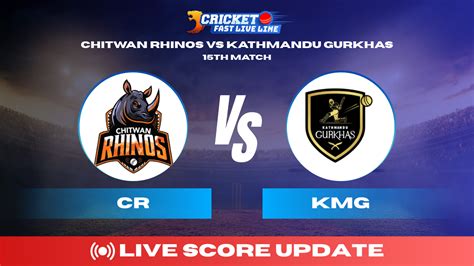 CR: 89/10 (17.2) | CR vs KMG Live score, 15th Match | Nepal Premier ...