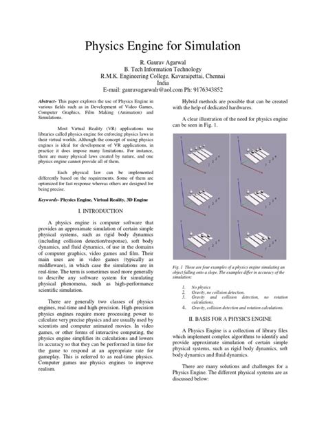 Image result for Physics Simulation Engine