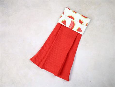 Image result for Hanging Tea Towel Tutorial