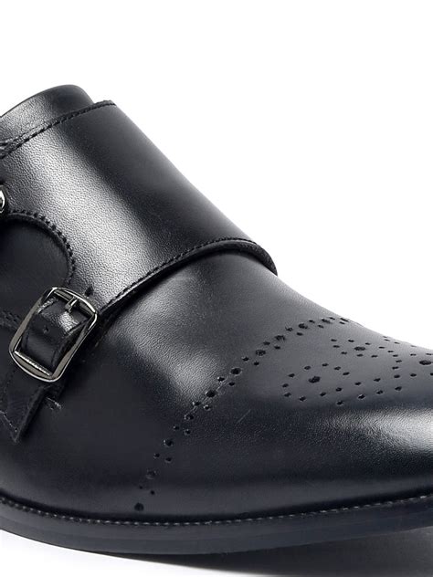 Buy Handmade Premium Italian Leather Double Monks - Louis Stitch