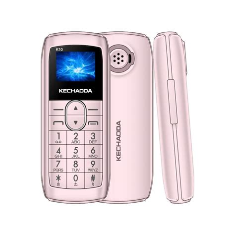 KECHAODA Single Sim Keypad Mini Mobile Phone, Rose Gold, K10: Amazon.in ...
