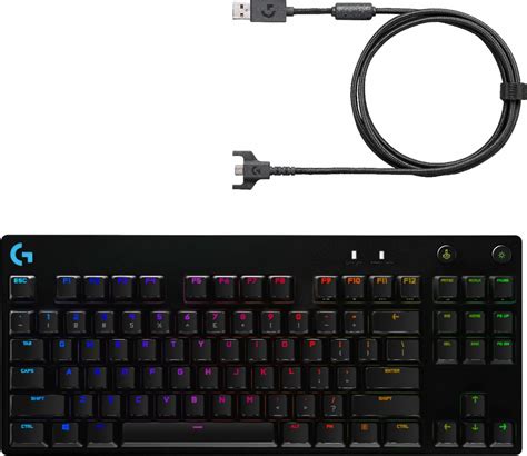 Buy Logitech - G PRO TKL Wired Mechanical GX Blue Clicky Switch Gaming ...
