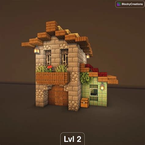 Minecraft Tiny House Tutorial 的图像结果