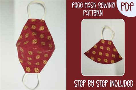 Image result for Free Face Mask Sewing Pattern PDF