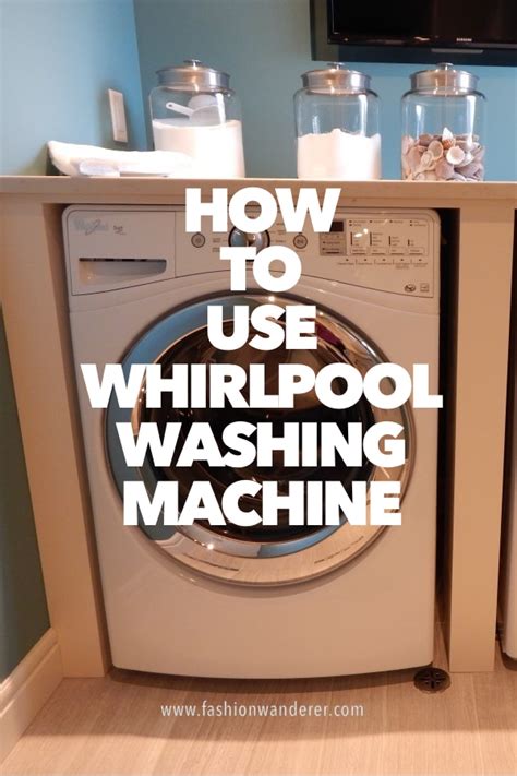 Image result for How to Use Whirlpool Washing Machine