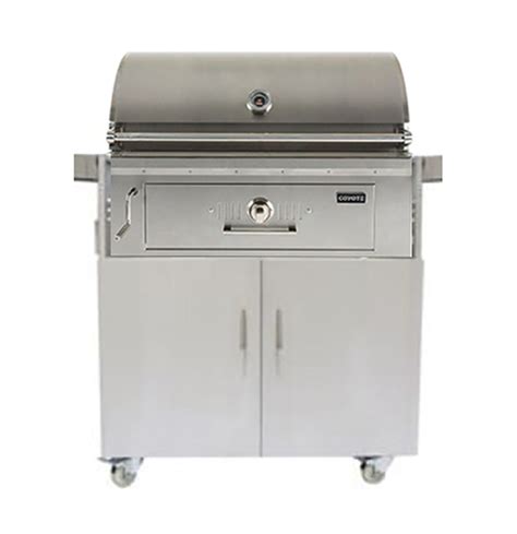 Coyote 36" Freestanding Stainless Steel Charcoal Grill