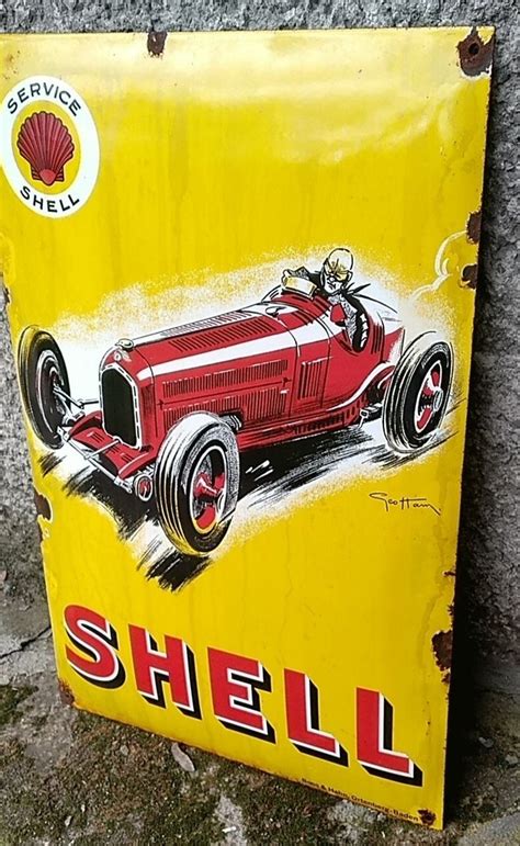 Image result for Shell Enamel Sign