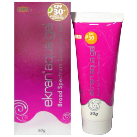 Ekran Aqua SPF 30+ Gel 50 gm Price, Uses, Side Effects, Composition ...