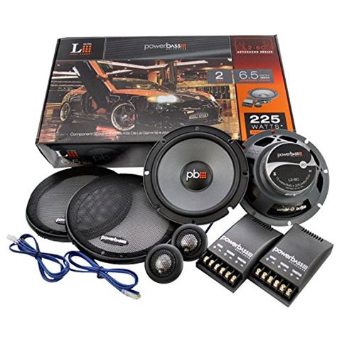Powerbass L2-6C 6.5" Component Speaker : Amazon.in: Electronics