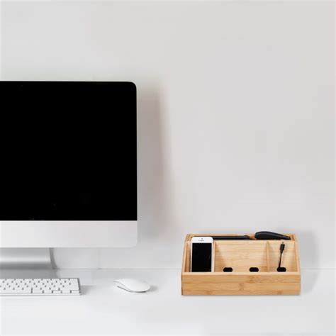 Desk Organiser with Charging Station BUY HERE NOW